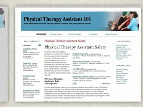 Why Start A Career As A Physical Therapy Assistant