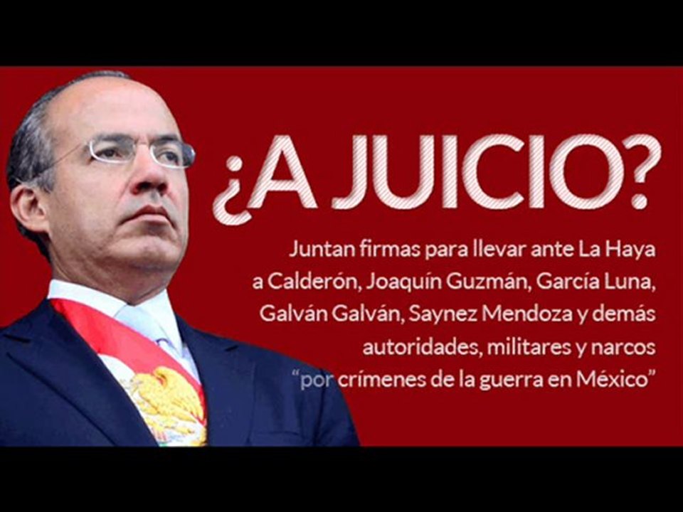 Juicio Internacional a Calderón Entrevista con Netzai Sandoval parte 2 de 2.
