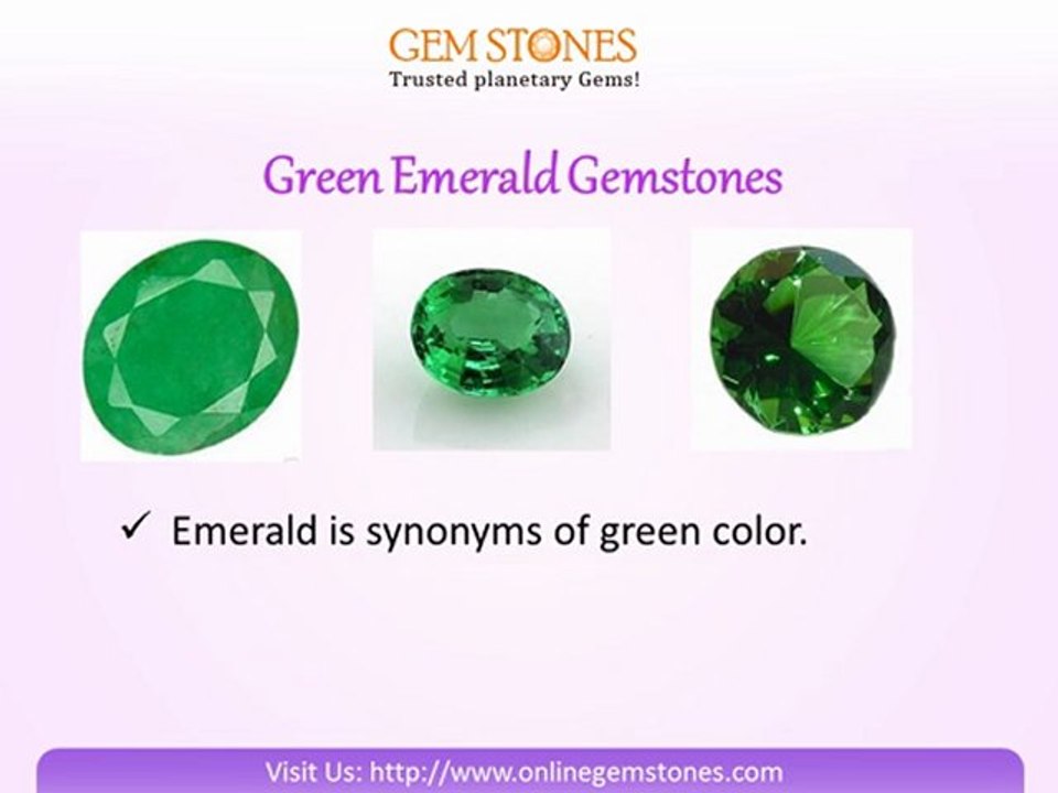 Emerald Gemstones