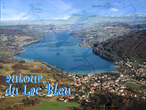 Autour du lac Bleu, Charavines, Paladru, Pays Voironnais.