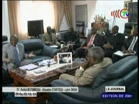 Les groupes parlementaires reçus par le ministre de l’intérieur et de la décentralisation