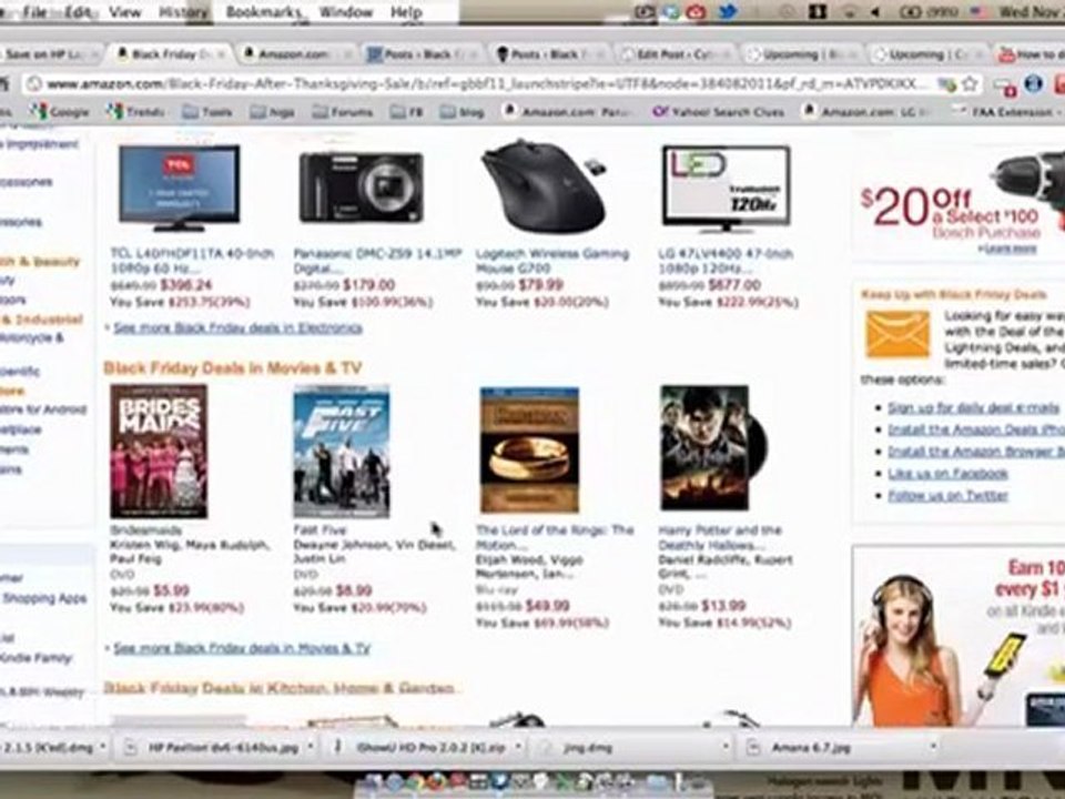 Amazon Black Friday 2011 Deals