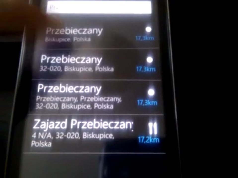 Nokia Drive w użyciu