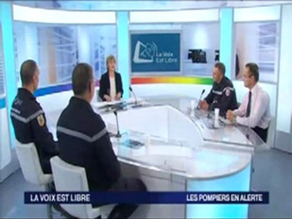Emission "la voix est libre" France 3 le  26/11/2011  Débat filière SPP, manque d'effectif...