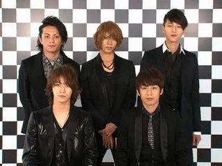 20111126 SOLIOxKAT-TUN BLACKxWHITE Message