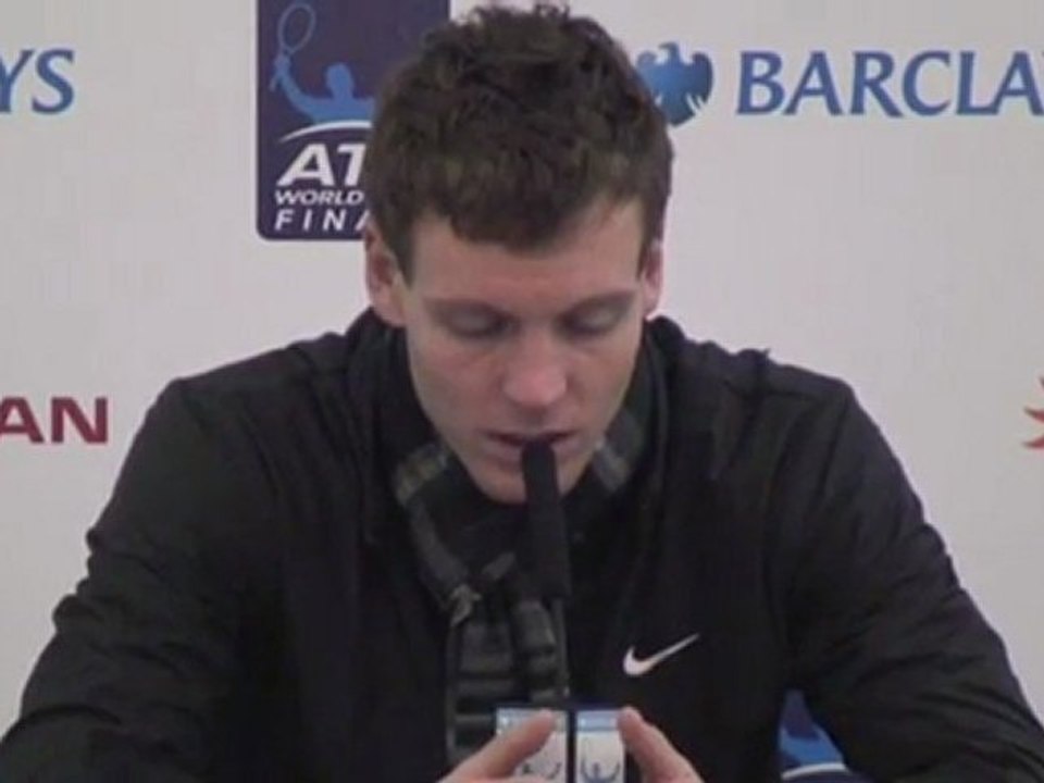 Berdych : "Le 2ème set a été décisif"