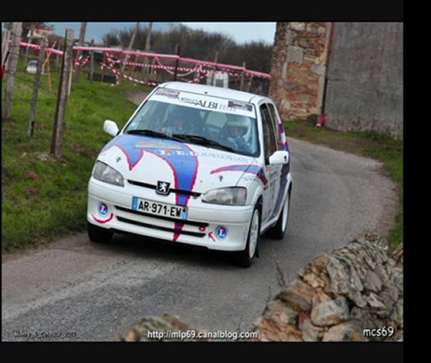 Rallye monts et coteaux 2011, BLANC / MAZARD