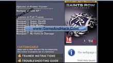 Saints Row the Third TRAINER v2.0 FREE WORKING