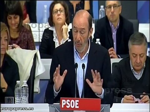 Rubalcaba pide un congreso democrático