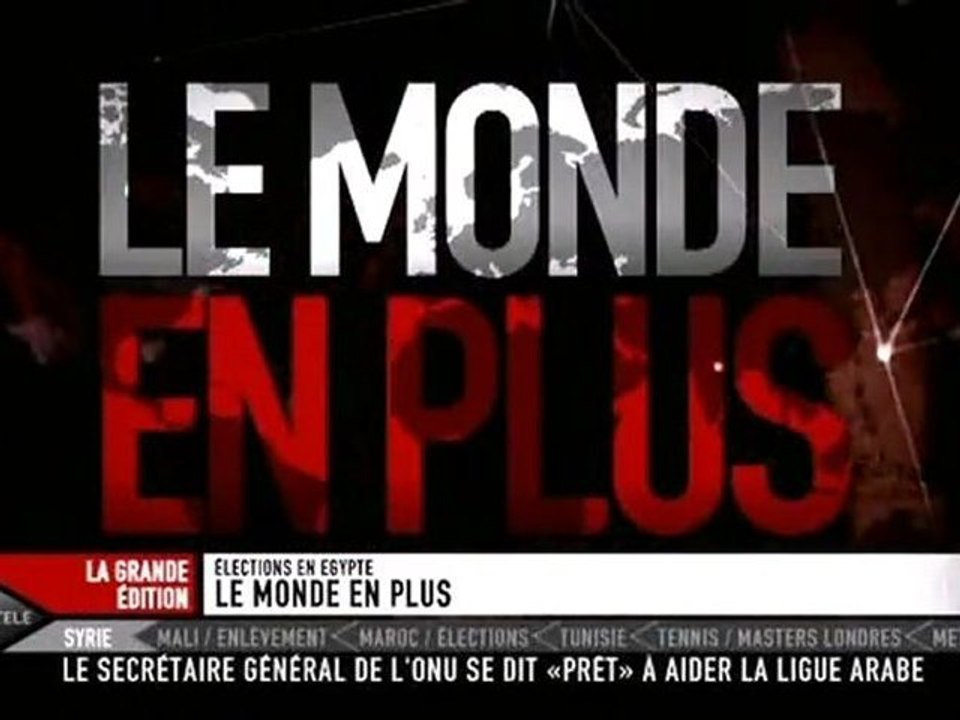 Générique Un Monde En Plus 25 Novembre 2011 i>TÉLÉ