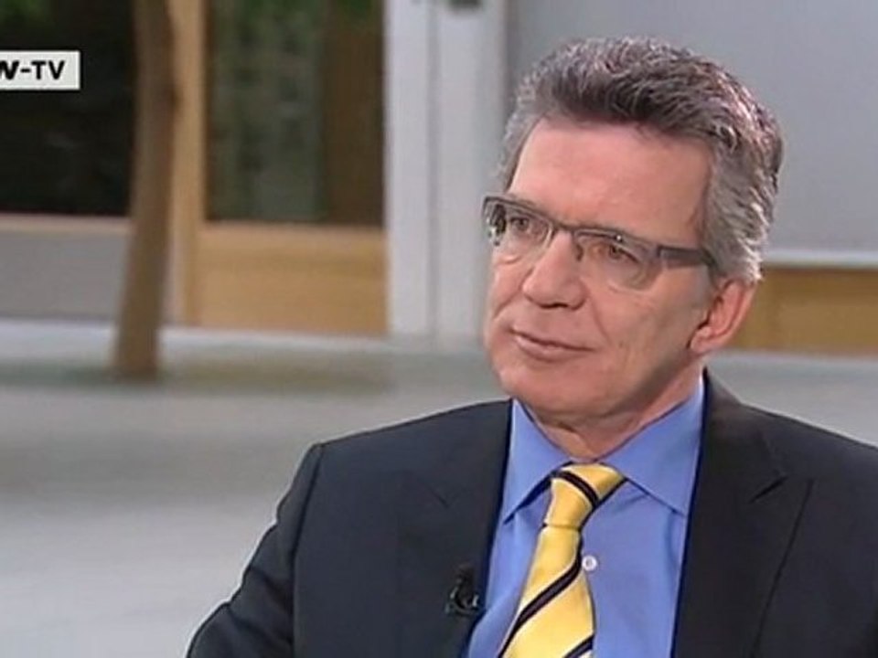 Journal Interview with Thomas de Maizière, German Defense Minister | Journal Interview