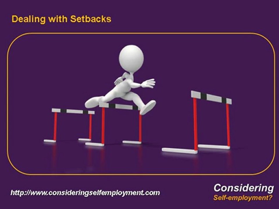 How to become self employed | dealing with defeat | coping with failure