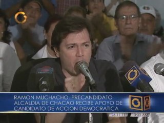 Ramón Muchacho recibe apoyo de AD para la Alcaldía de Chacao