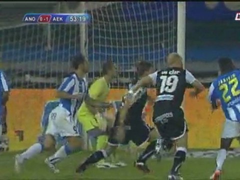 Ανόρθωση-ΑΕΚ 0-1 Γκολ και φάσεις (11η αγ.)