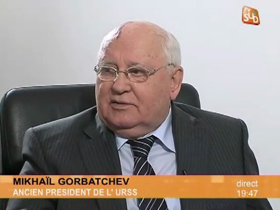 Rencontre exclusive avec Mikhaïl Gorbatchev à M...