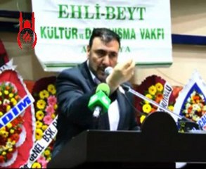 Selahattin ÖZGÜNDÜZ  Antakya Gadir Hum Konuşması