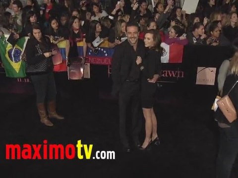 Jeffrey Dean Morgan Breaking Dawn Part 1 World Premiere ARRIVALS