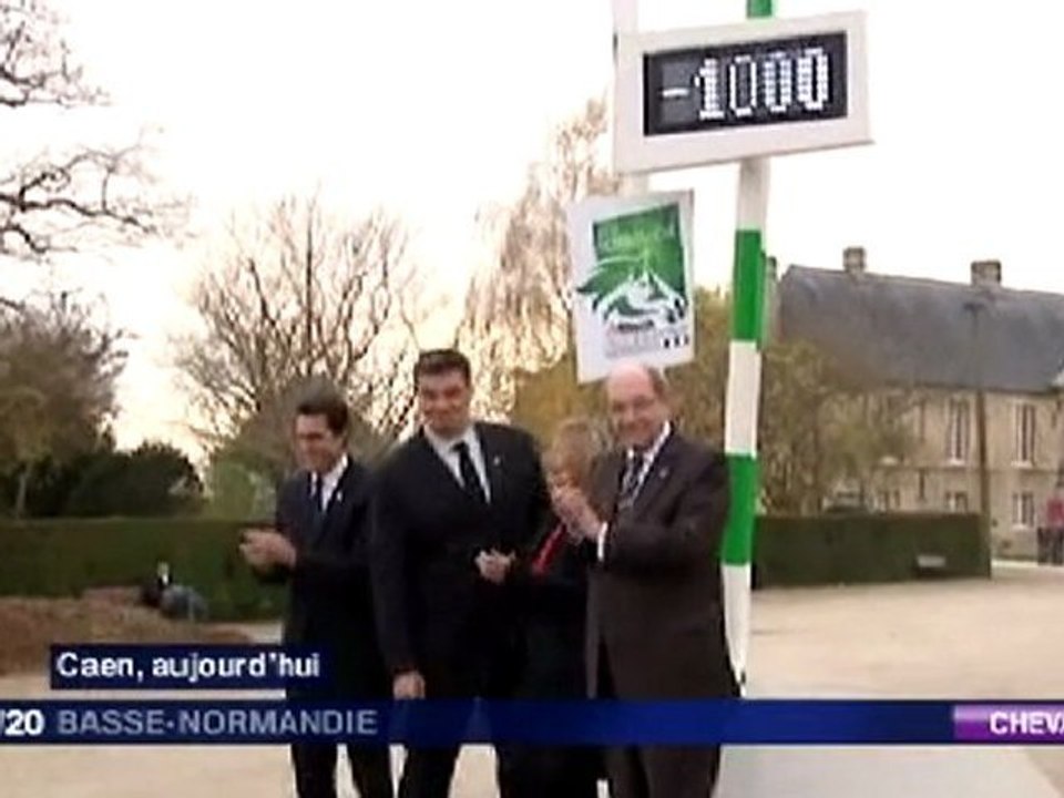 J-1000 avant les Jeux Equestres Mondiaux en Basse-Normandie