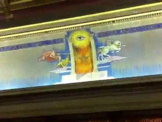 intérieur d'une loge maçonnique