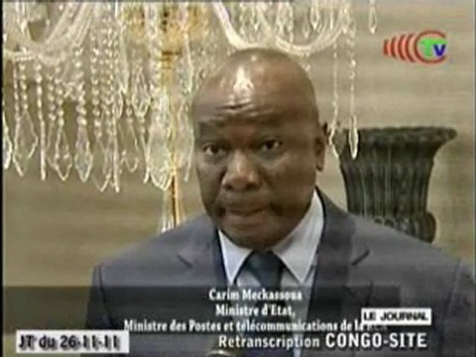 La RCA veut se connecter à fibre optique qui passe par le Congo