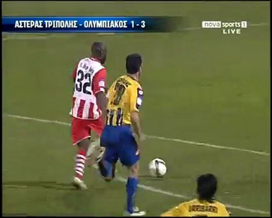 2009-2010, Asteras Tripolis-Olympiakos 1-3
