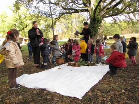 Les Moyennes Sections à Trotte Lapin 8 novembre 2011