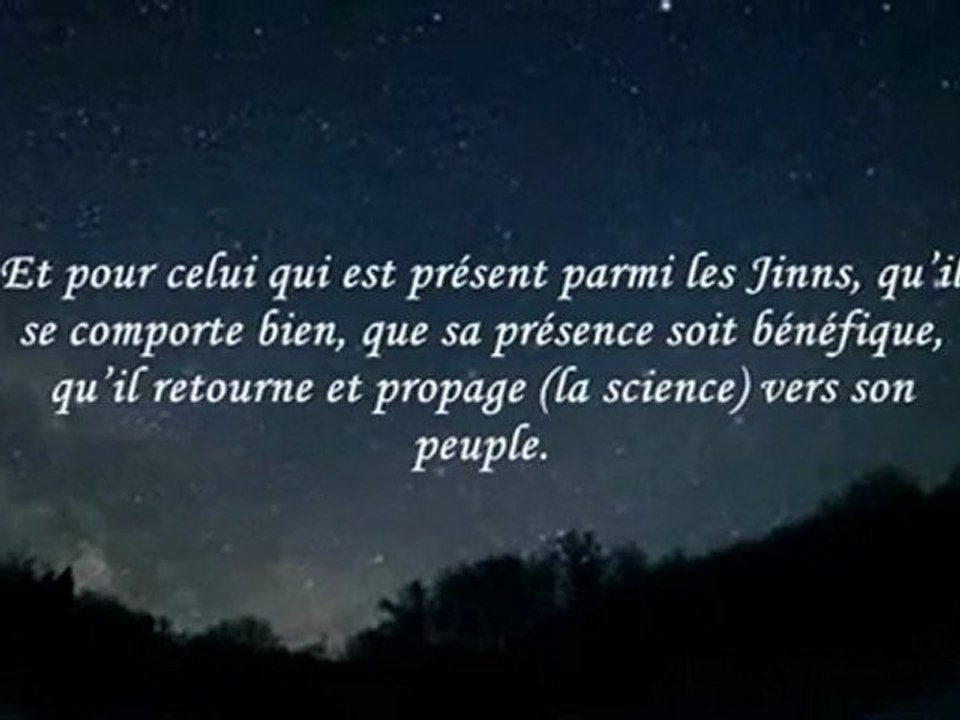 Conseil de Shaykh Muqbil aux Djinns Sunnites