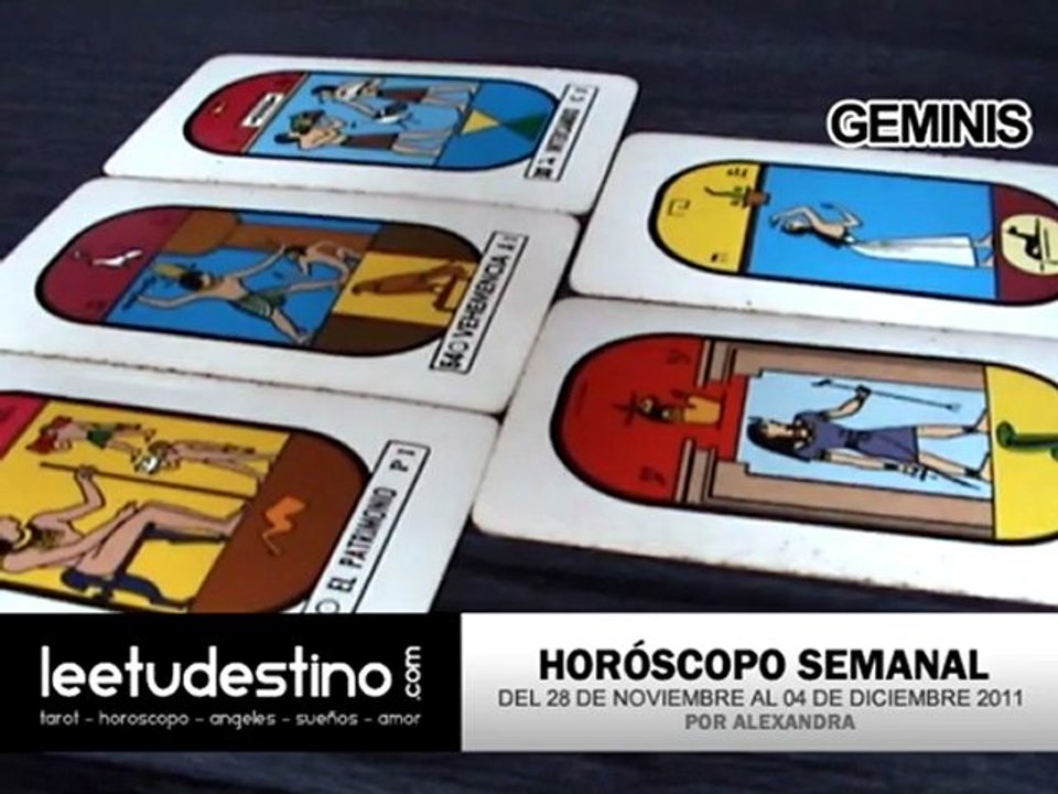 Horoscopo Geminis 28 noviembre - 4 diciembre 2011