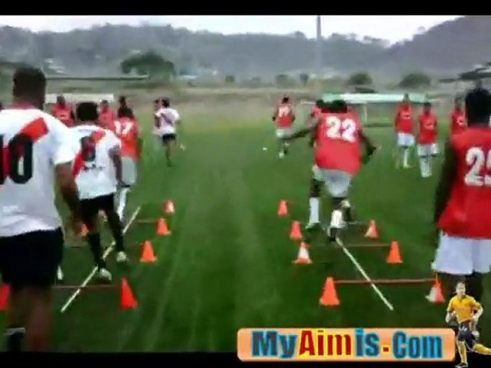 Football training with Professor Lucas Ferreyra 2010