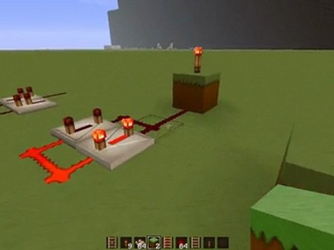 [Tutoriel] Comment faire clignoter une torche de redstone - Minecraft