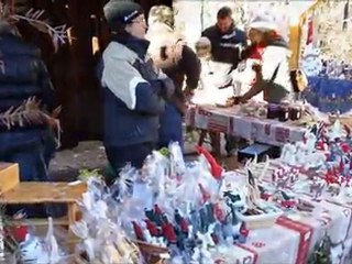 Marché de Noël à Abondance le 27 novembre 2011