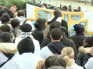 Villepinte: marche blanche pour la femme tuée dans un cimetière