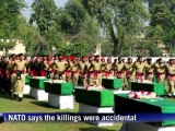 Pakistan buries soldiers killed in NATO airstrike