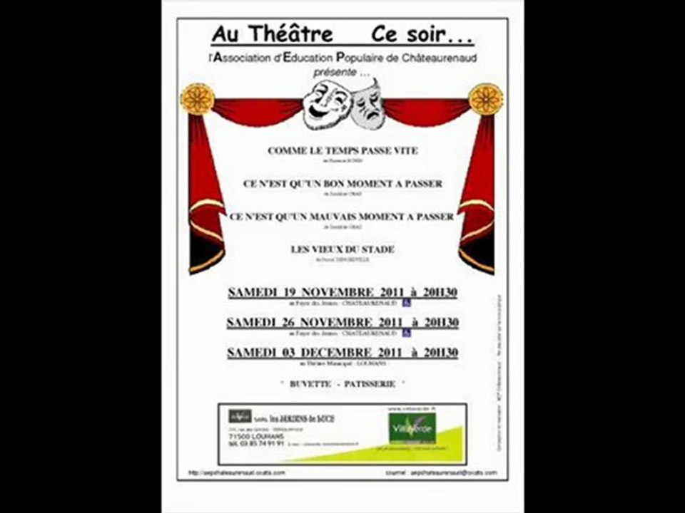 Teaser Théâtre 2011