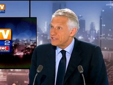 BFMTV 2012 : l’interview de Dominique de Villepin par Olivier Mazerolle
