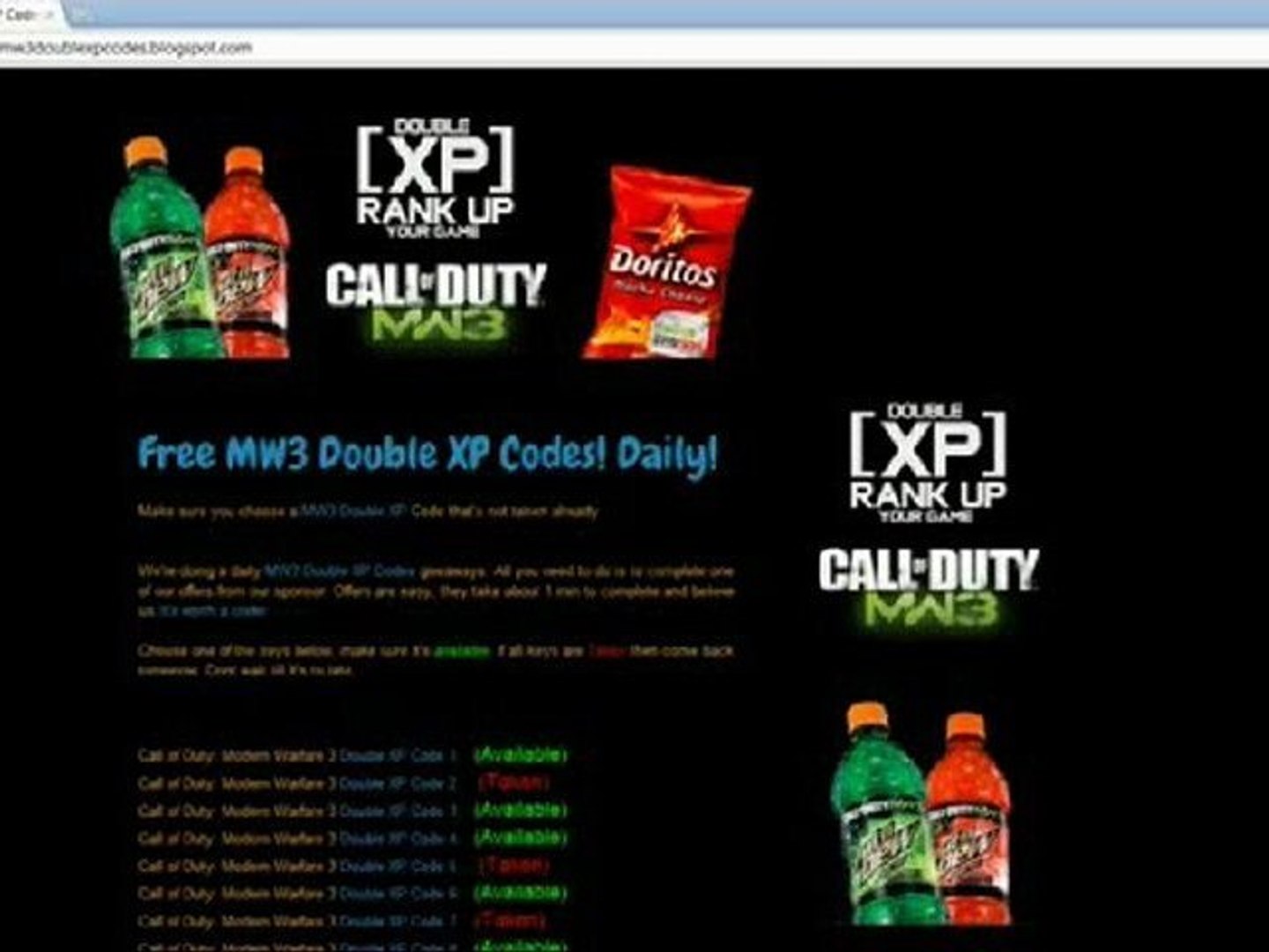 Double xp code -  México