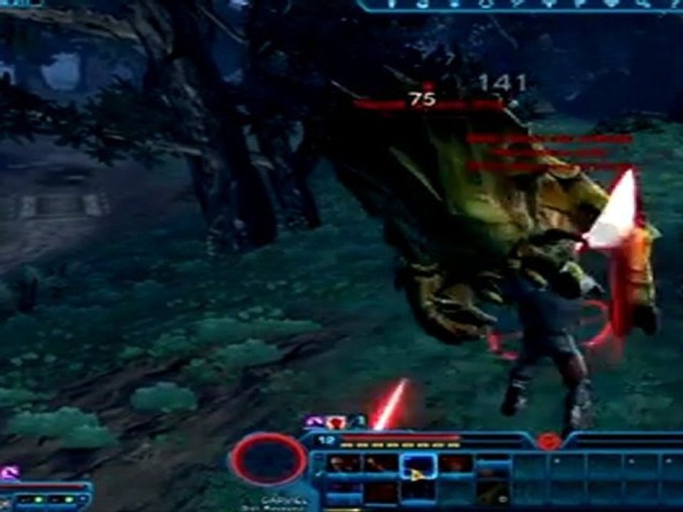 SWOTR phase de jeu guerrier sith