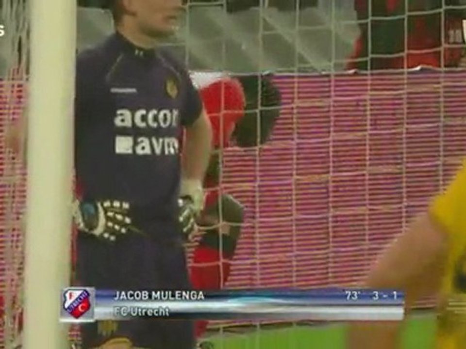 Mulenga (3-1) FC Utrecht - Roda JC