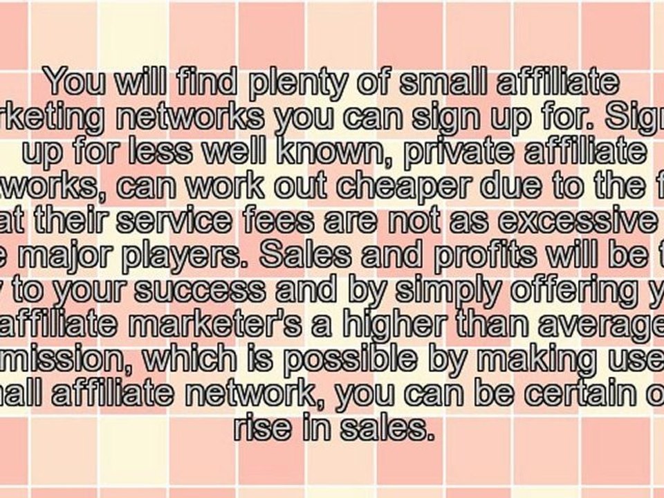 Establishing An Affiliate System That Works