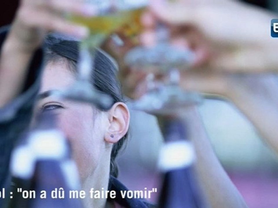 Alcool : "on a dû me faire vomir"