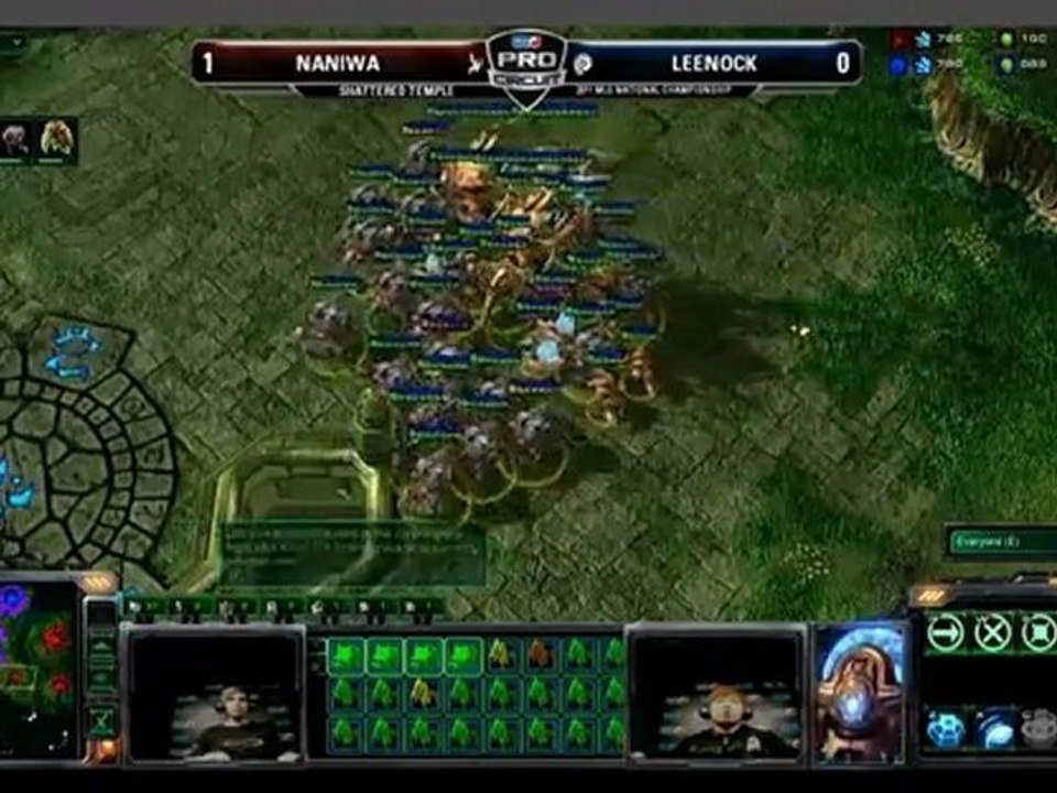 MLG Providence 2011 - Game 1 2 3 4 & 5 - FXO Leenock (Z) VS Col.Naniwa (P) Part 1/2