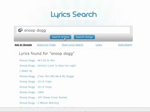 Music For downloading and also Music Lyrics Search