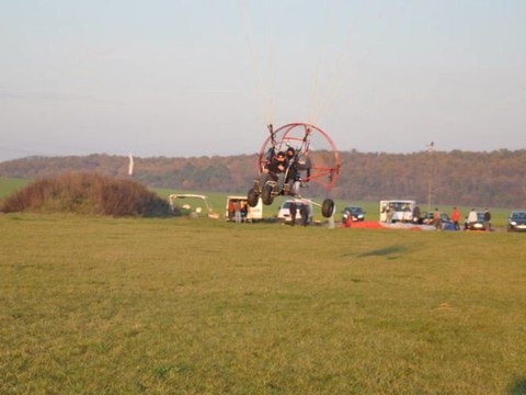 Ecole Grand Vol Paramoteur, Paris Nord, Montage photos videos Baptème Novembre 2011