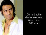 Sachin Tendulkar Misses 100 th Century, Bollywood Mourns Too! - Latest Bollywood News