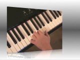 Klavier-Kurs - Meine Ersten mit der linken Hand Eingeübten Akkordfolgen