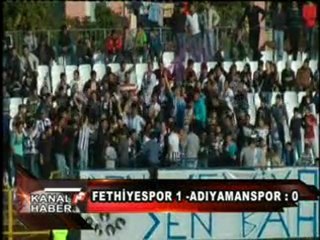 Fethiyespor : 1 - Adıyaman : 0 - KANALF