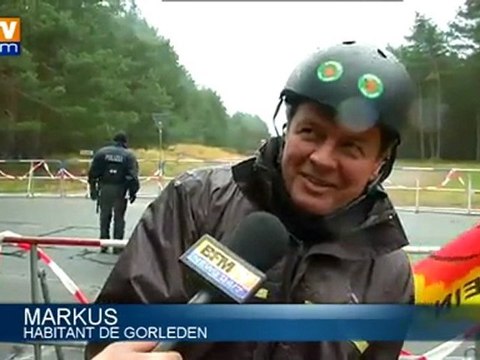 Convoi de déchets nucléaires semé d’embuches