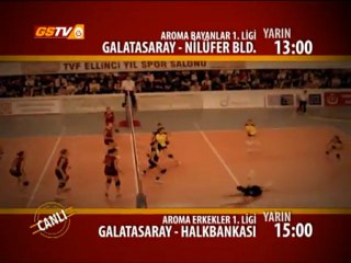 GS Voleybol Tanıtım Yarın
