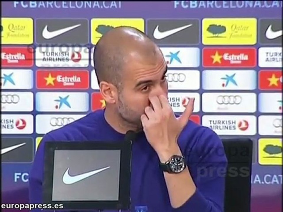Guardiola asegura que el campo del Getafe cuesta