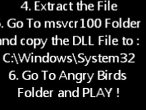 Angry Birds PC Download and installation instructions